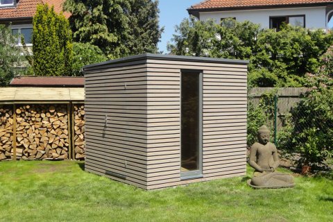 Moderne Gartenhäuschen 2,5x2,5 m
