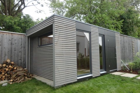 Design Gartenhaus 5x2,5 m