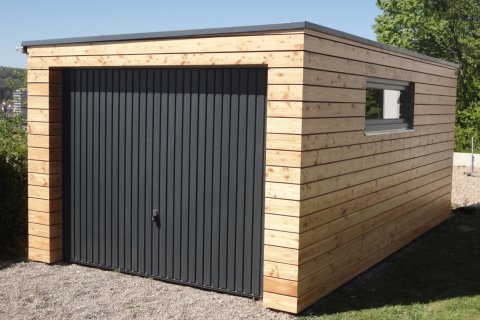 Holzgarage 6,3x3 m