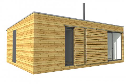 Wochenendhaus 8x6 m