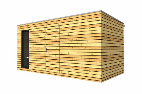 Außenholzsauna 5x2,5 m