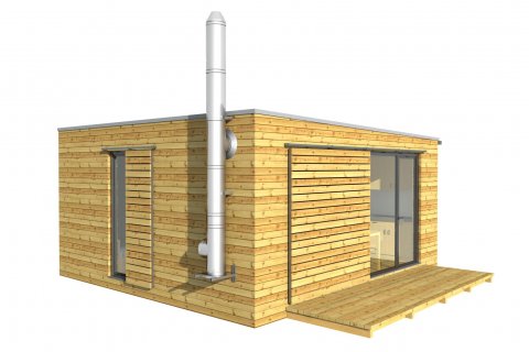 Wochenendhaus 6x6 m