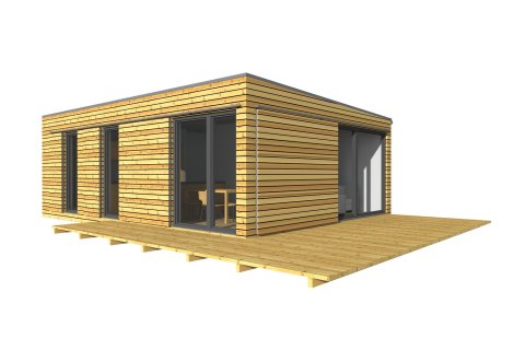 Wochenendhaus 9x6 m